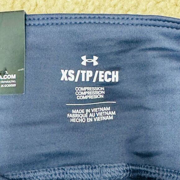 NWT Under Armour Train CW Full Length High Rise Compression Grey Leggings Sz XS - Picture 7 of 14